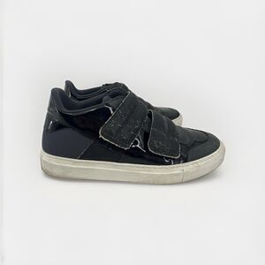 MM6 Maison Margiela Distressed Low Top Sneakers Sz 38.5 Gray Black Streetwear